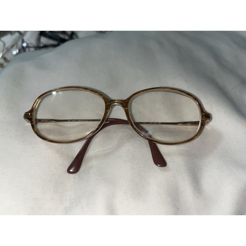 SAFILO ITALY 53-15-135 EYEGLASSES FRAME BROWN PLASTIC 3525